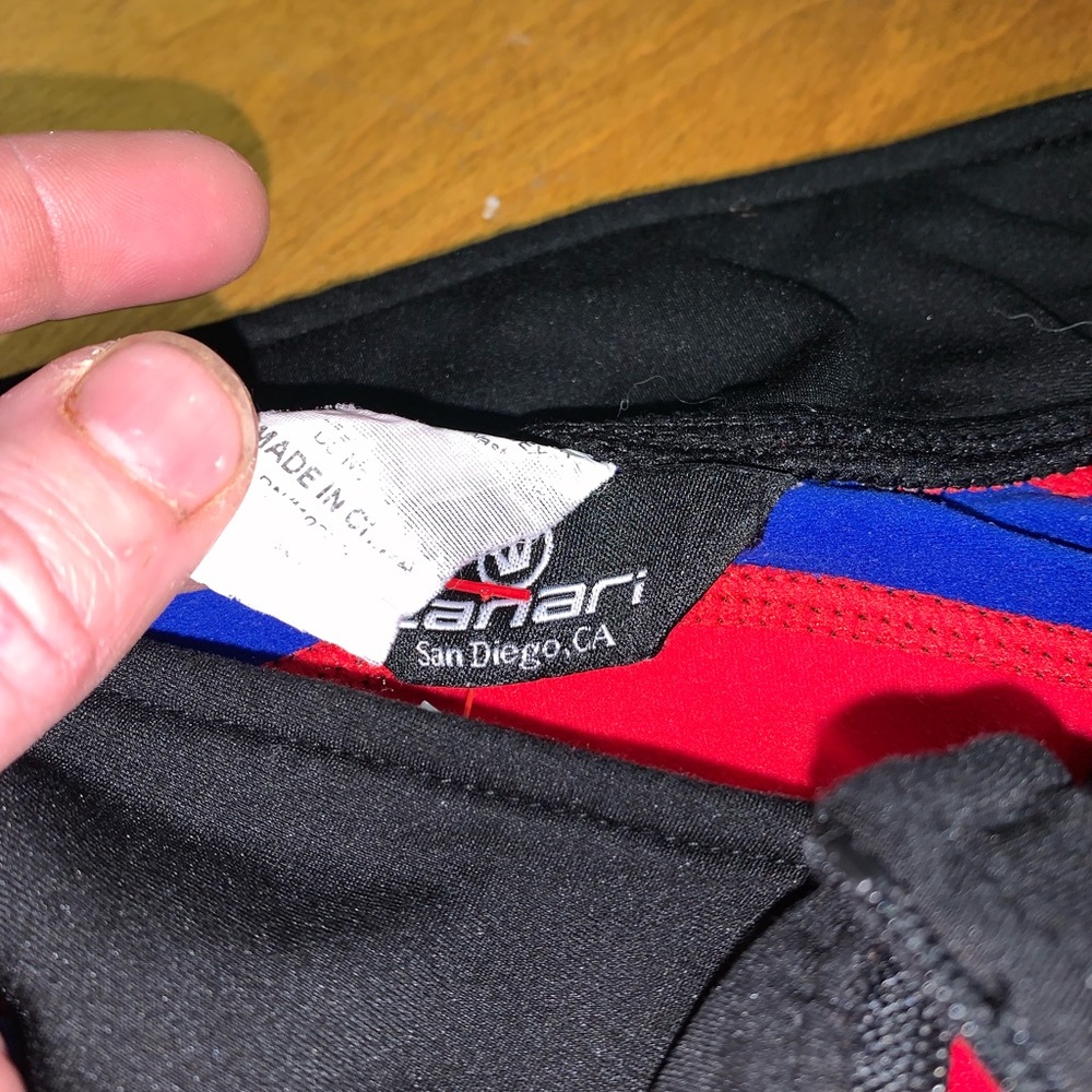 Canari blue/red cycling shirt - Picture 6 of 6